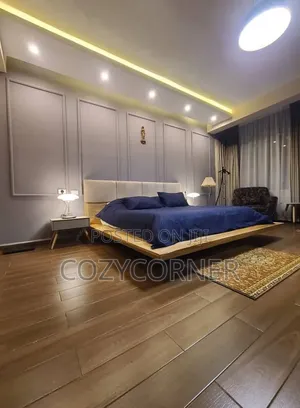 Simplistic 1.50 Meter Bed Made of Australian Wood. አልጋ