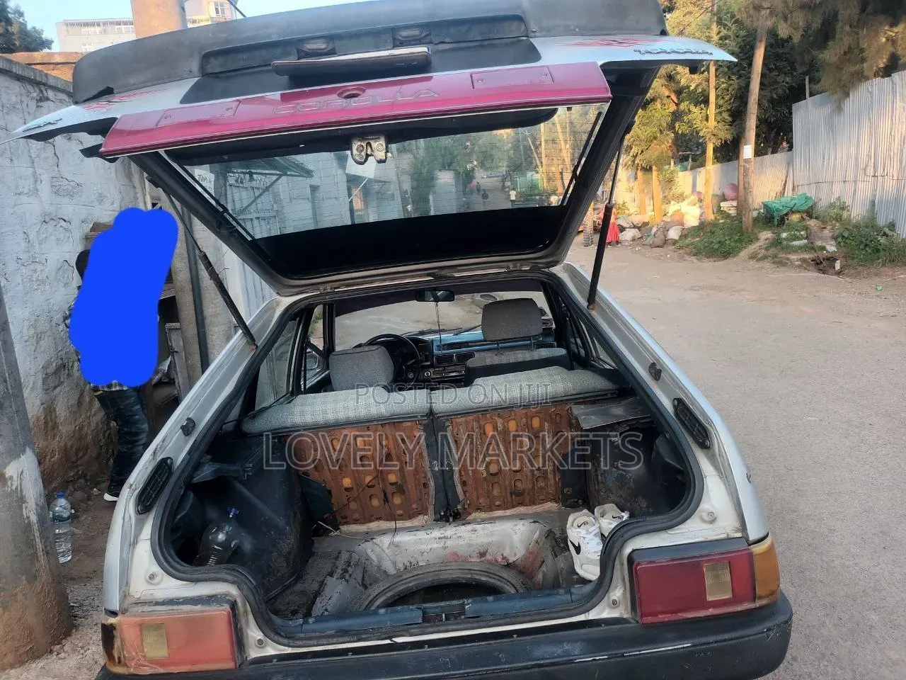 Toyota Corolla II 1987 Silver