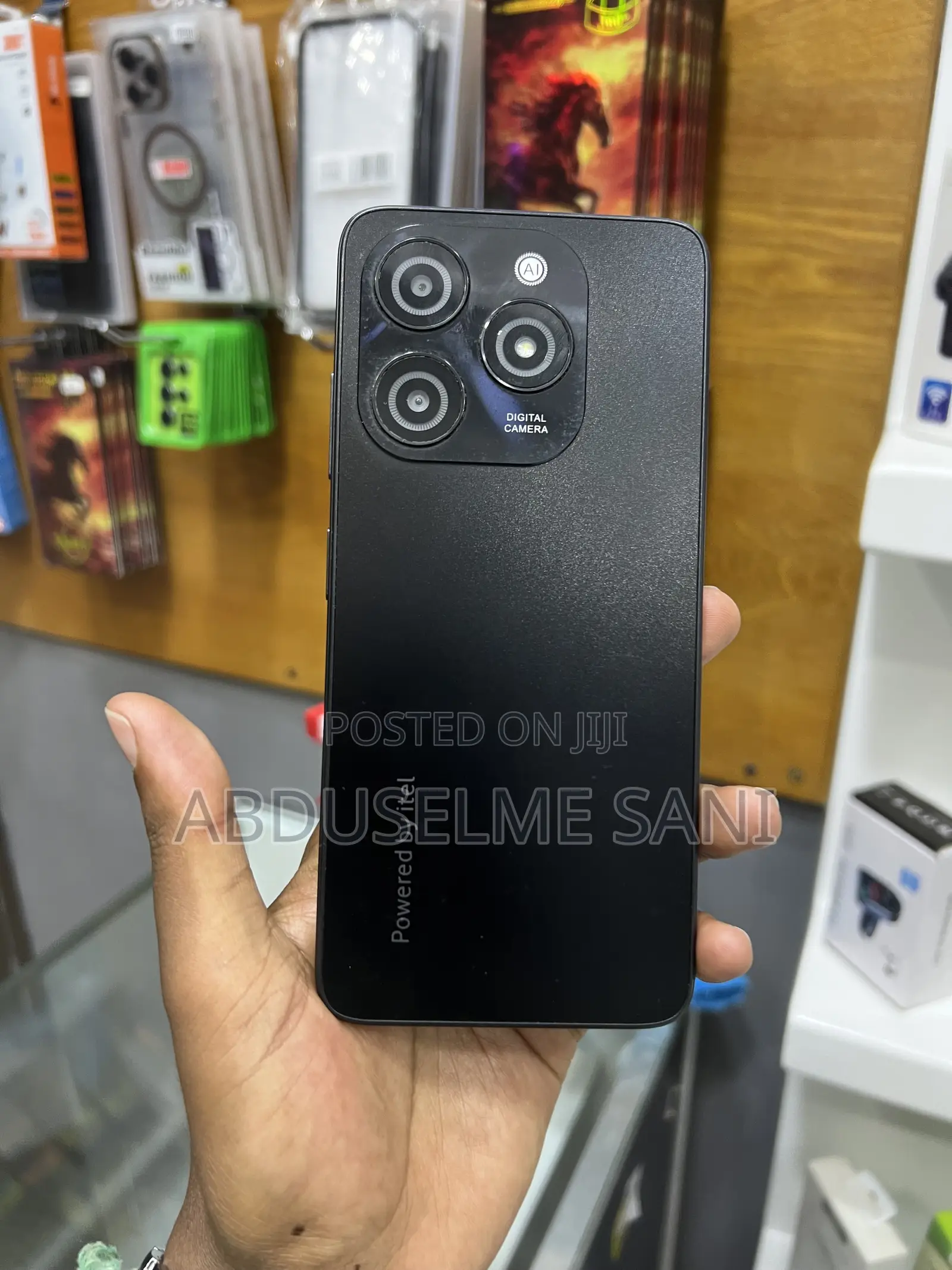 New Itel A06 64 GB Black