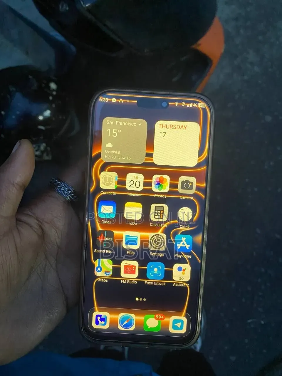Oale 17Pro Max 128 GB Orange