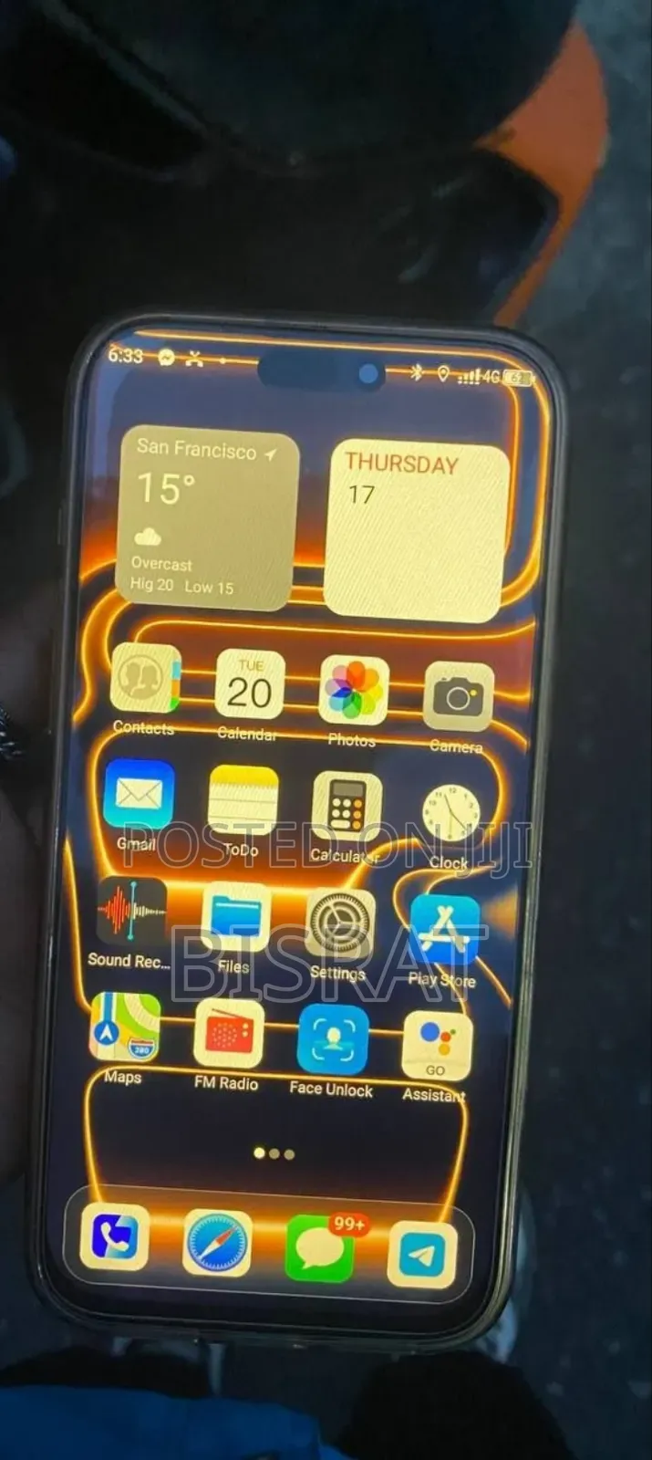 Oale 17Pro Max 128 GB Orange
