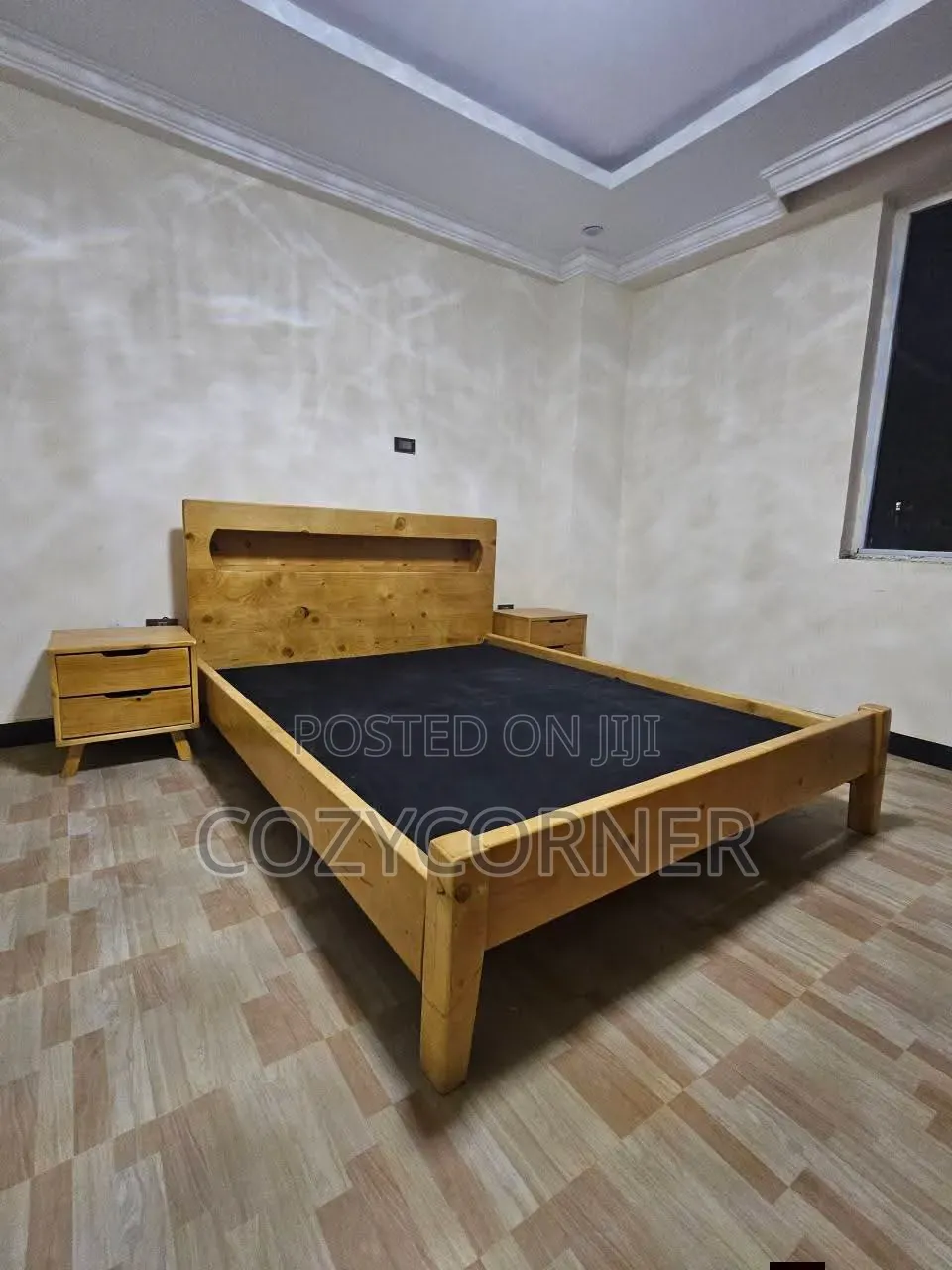 Heirloom 1.50 Meters Bed With Premium Durability. በዋንዛ የተሰራ አልጋ