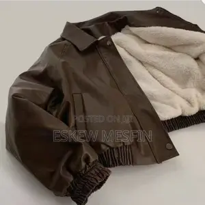 Korean Version Plush Leather Jacket Women's Pure Leather Jacket