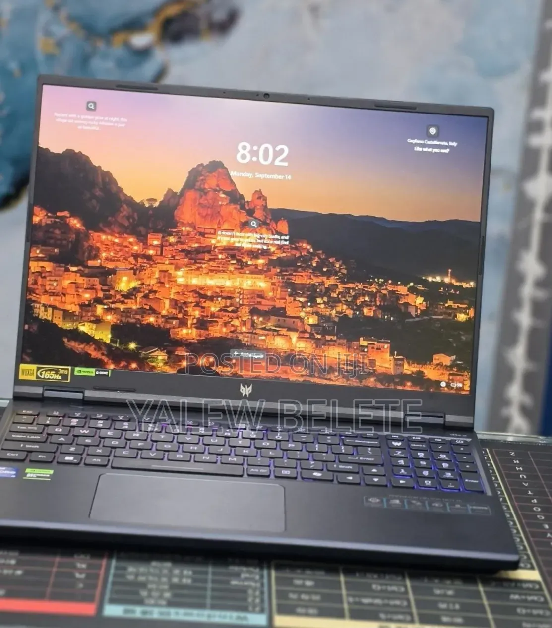 New Laptop Acer Predator Helios Neo 16 16GB Intel Core i9 SSD 1T