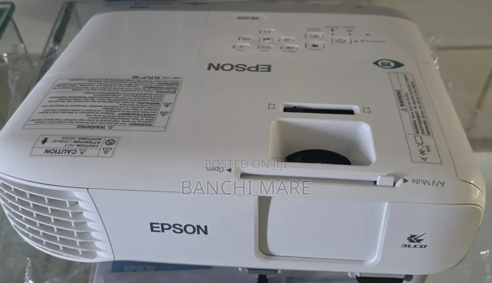 EPSON Projector 
Model Name: EB-x39
Hardware