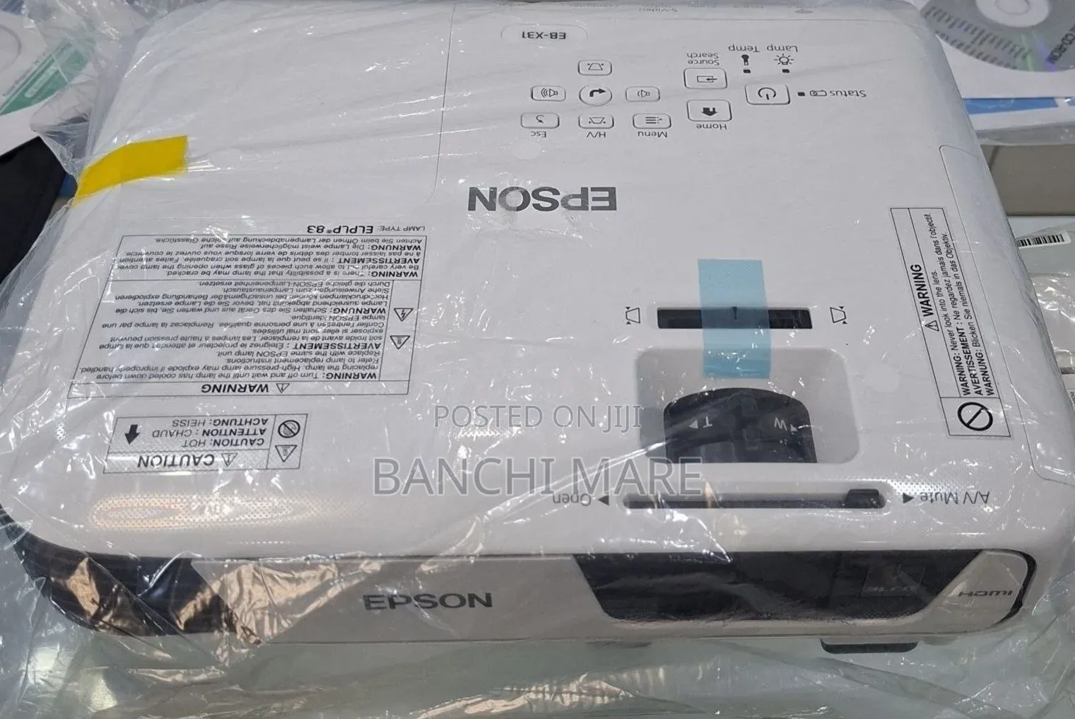 Brand New
Epson Projector 
Model Name: EB-x31
Hardware Interface: V