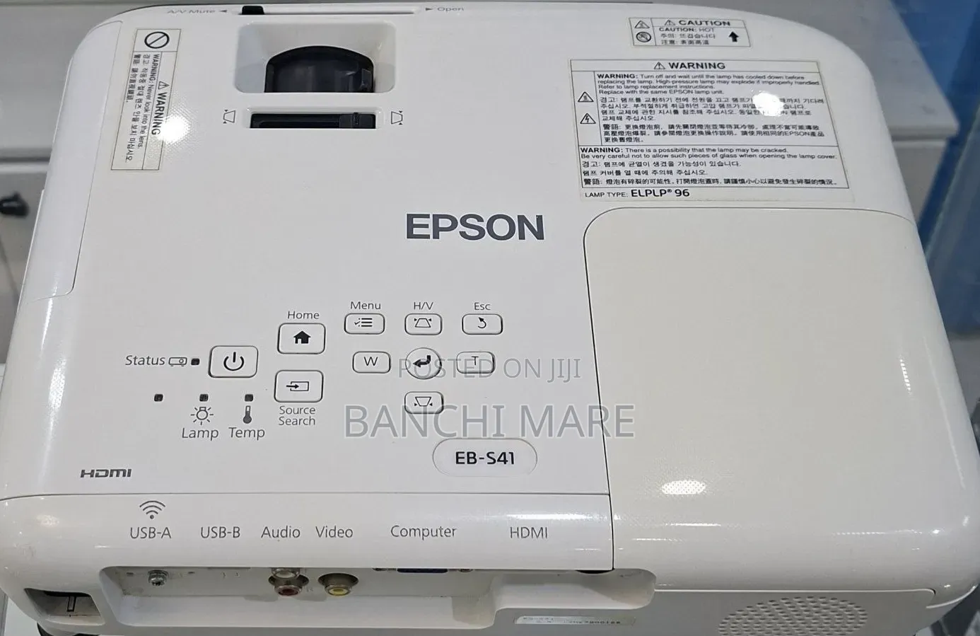 Epson Projector Model Name: EB-S41 Has