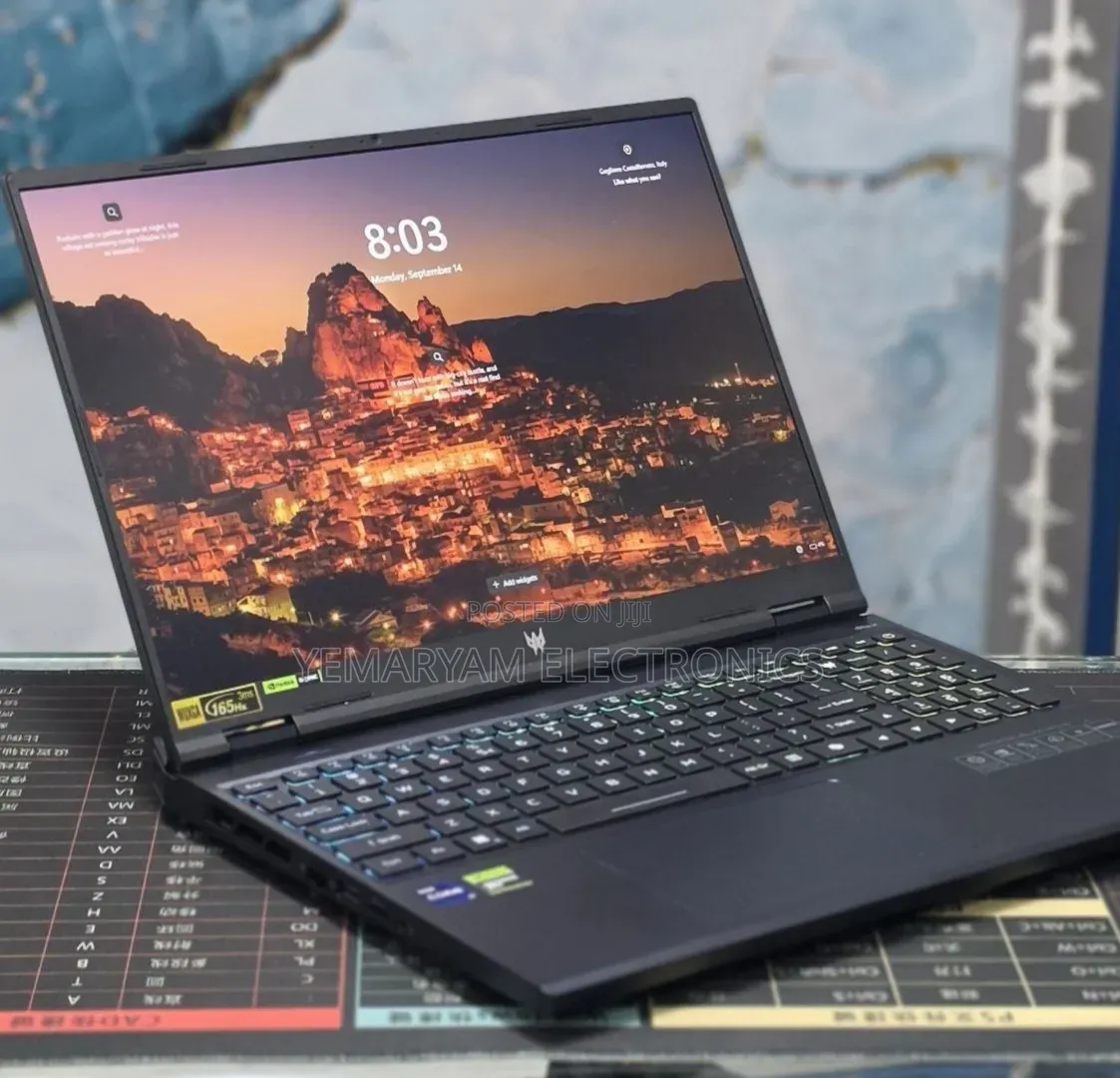 New Laptop Acer Predator Helios Neo 16 16GB Intel Core i9 SSD 1T