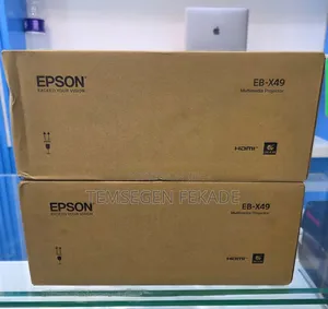Brand New Epson Projector 
Model : EB-X49 
Techn