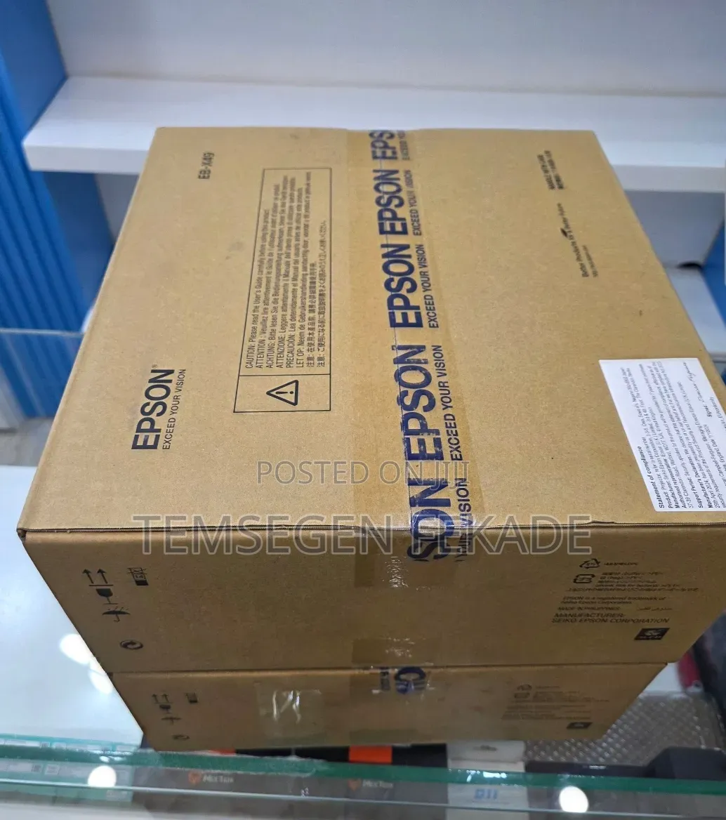 Brand New Epson Projector 
Model : EB-X49 
Techn
