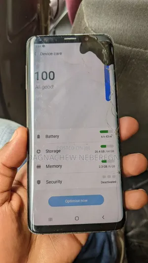 Samsung Galaxy S9 Plus 64 GB Black