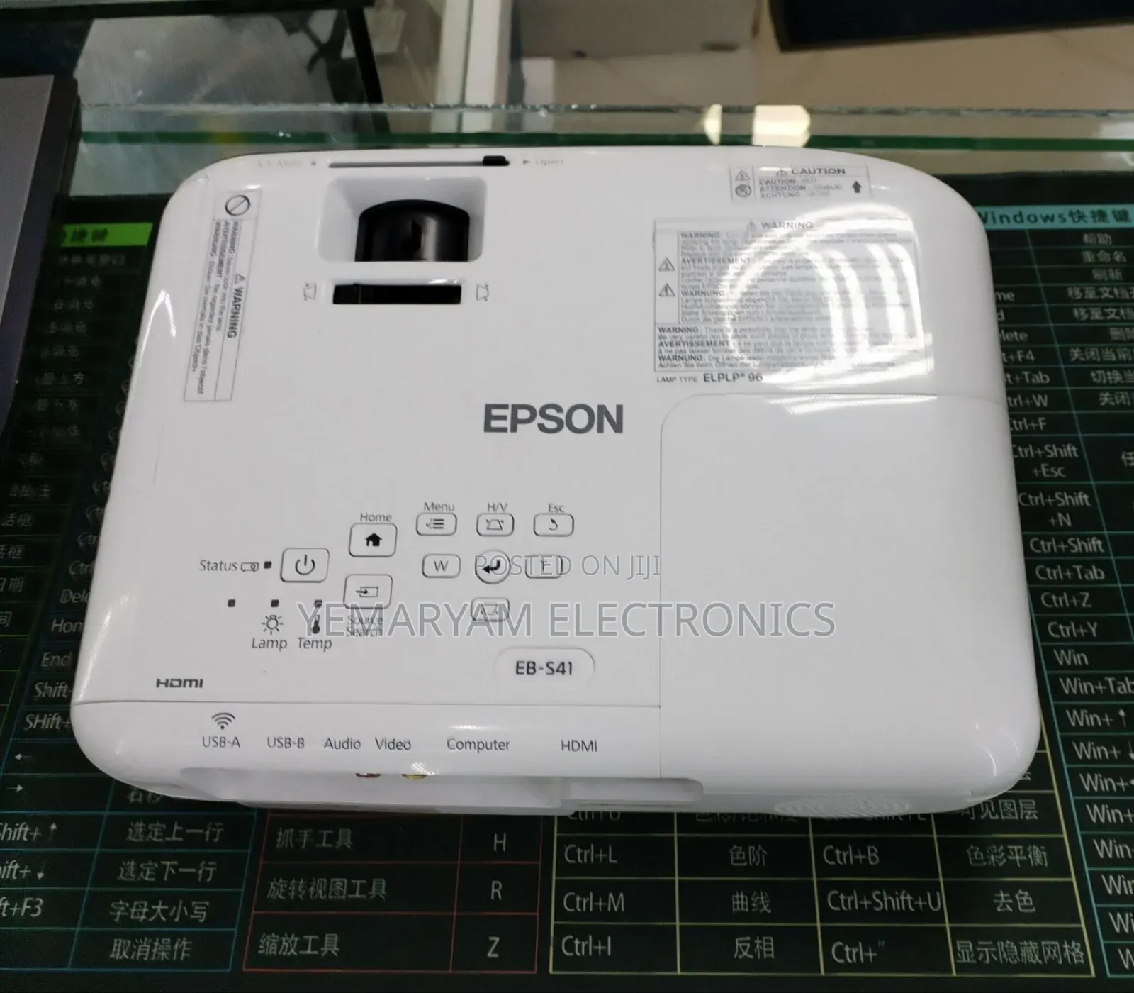 Epson Projector 
 
Model Name: EB-S41
 