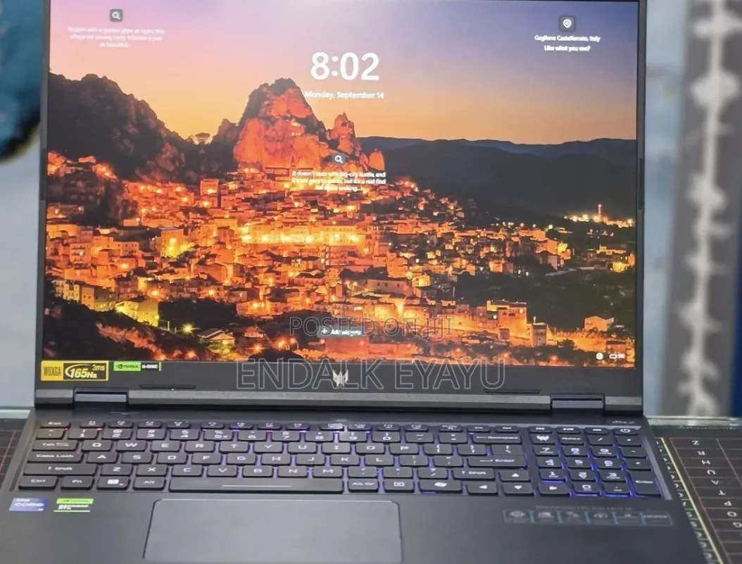 New Laptop Acer Predator Helios Neo 16 16GB Intel Core i9 SSD 1T