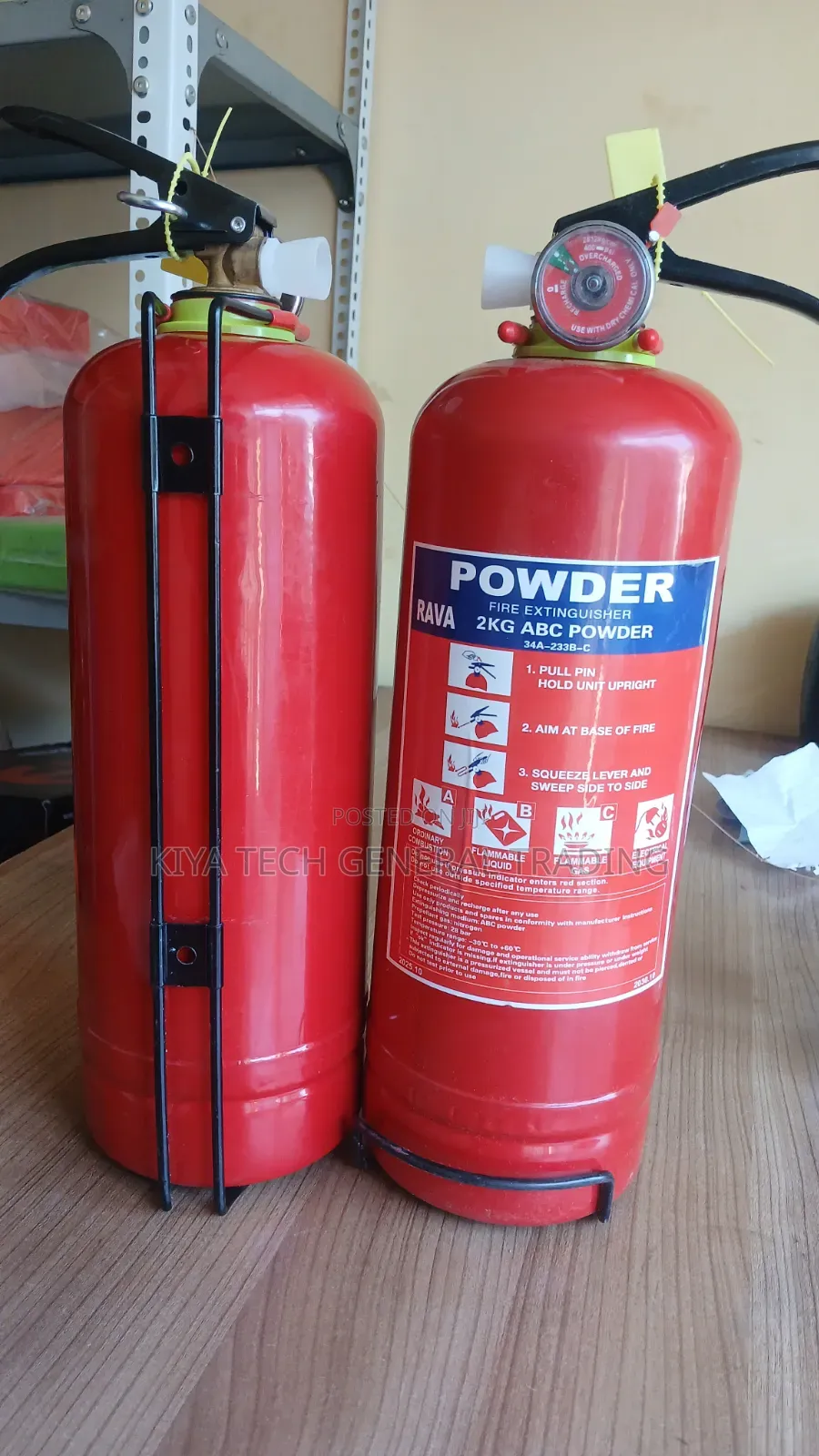 2Kg Rava ABC Powder Fire Extinguisher 哈体会