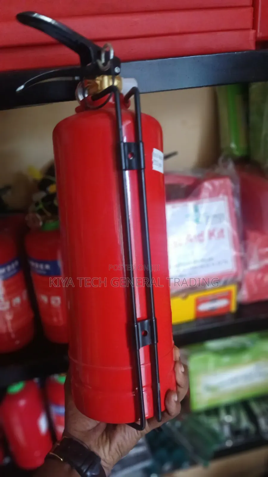 2Kg Fire Extinguisher እሳት ማጥፊያ ለሱቅ ለቤት ለመኪና Rava Extinguishers 叻 送