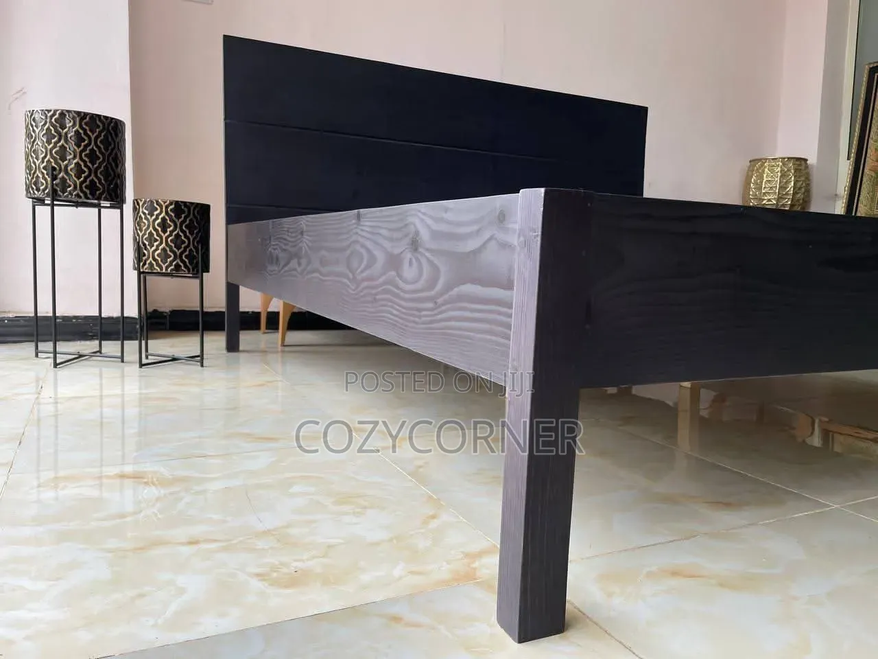Order 1.50 Meters Bed Rooted in Nature. አልጋ