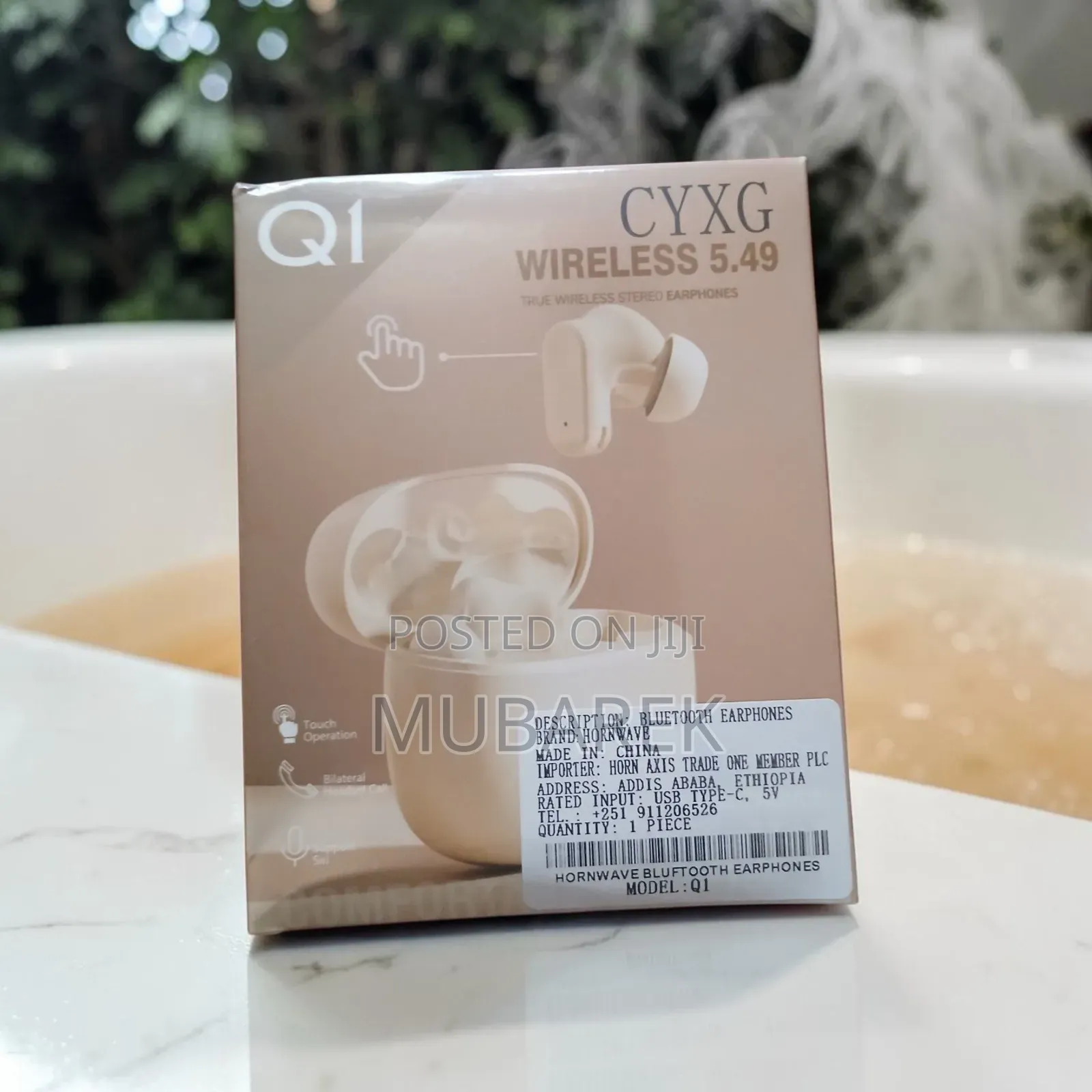 Cyxg Q1 TWS - سماعة اذن لا