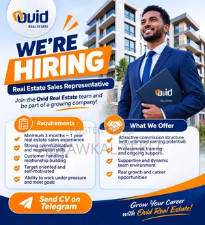 Real Estate - Sales Representative