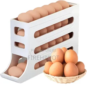 Rolling Egg Tray Organizer,