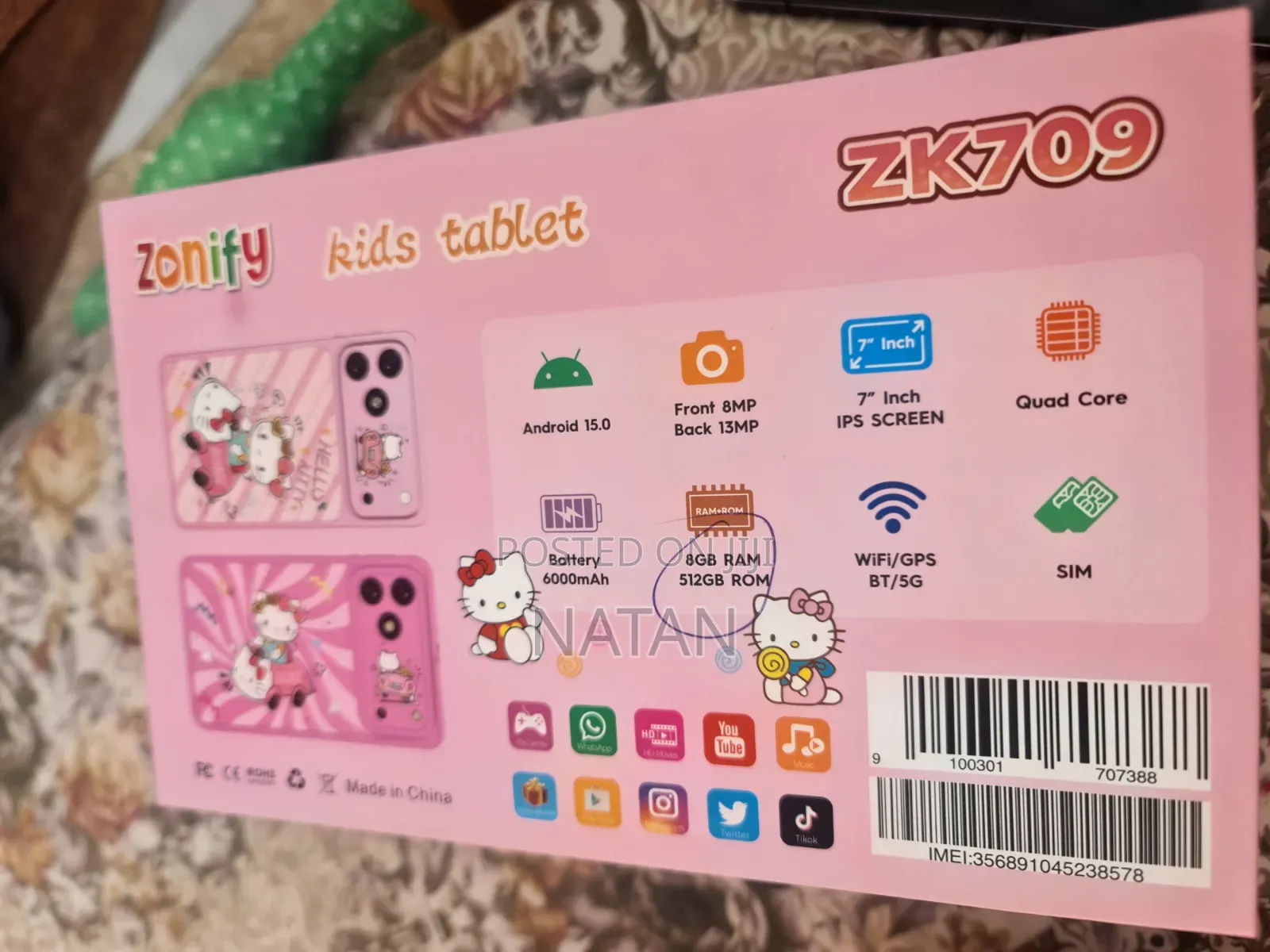 New Xiaomi Poco Pad 512 GB Pink