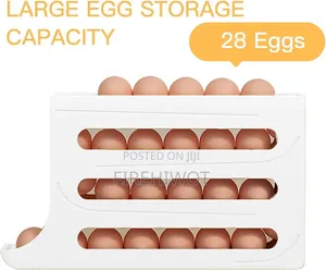 Rolling Egg Tray Organizer,