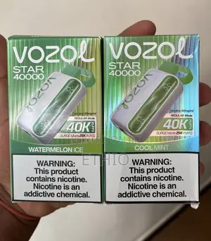 Vozol Star 40000 Puff Watermelon Ice&cool Mint Flavours
