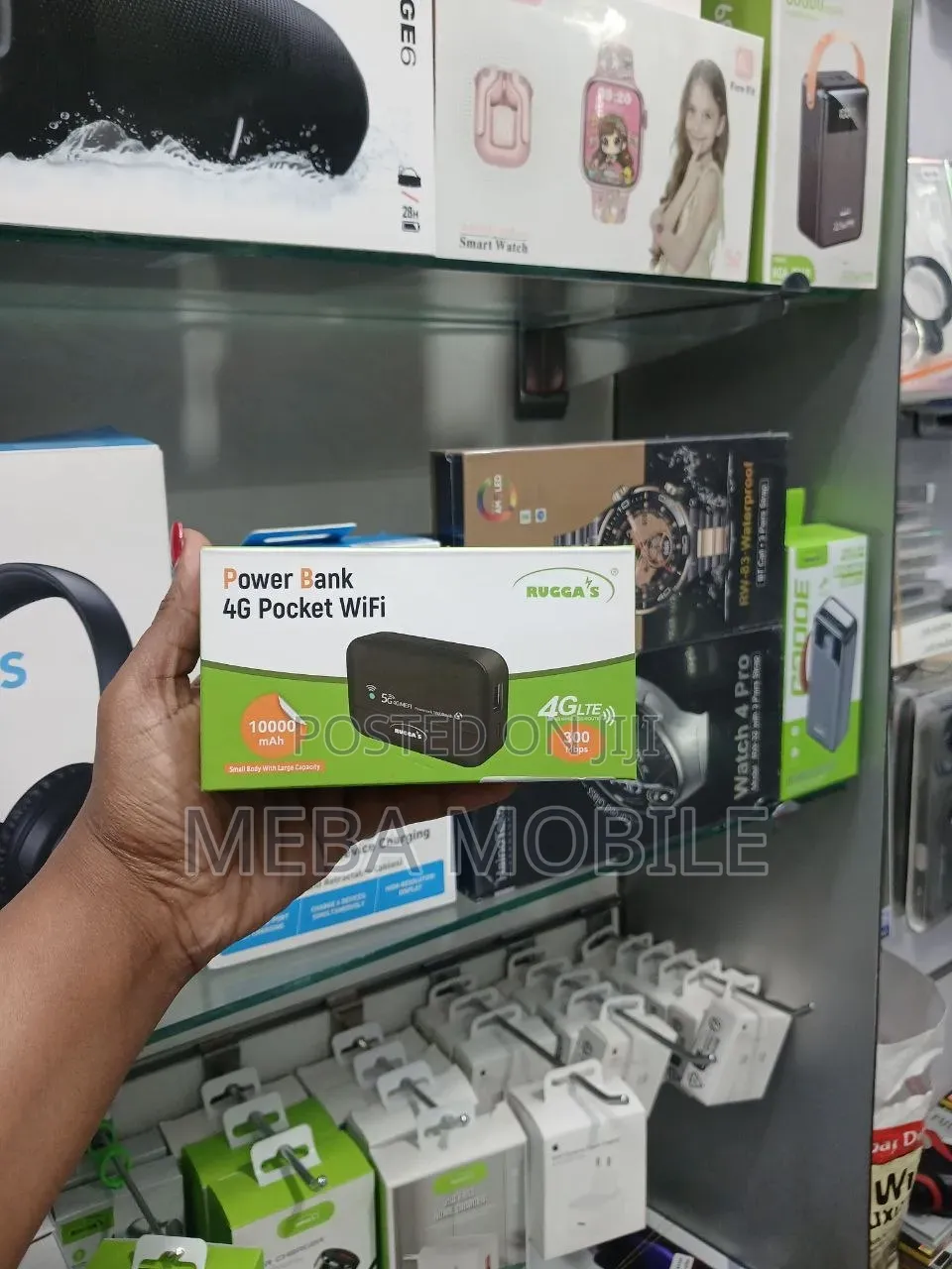 Rugga's Power Bank 4G Pocket WiFi 10000mAh