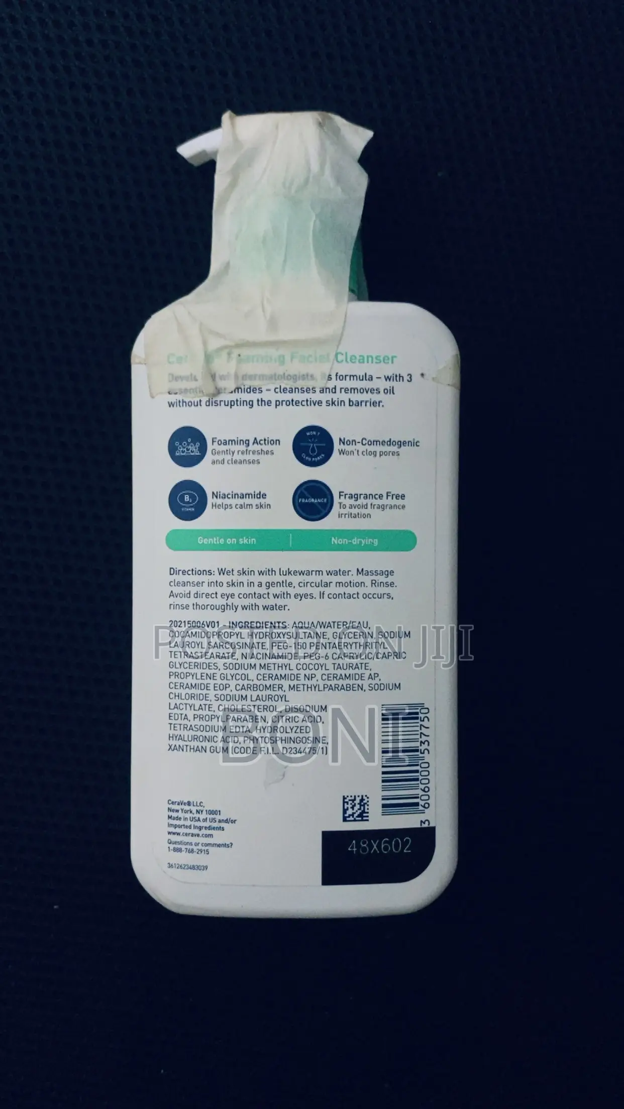 CeraVe Foaming Facial Cleanser