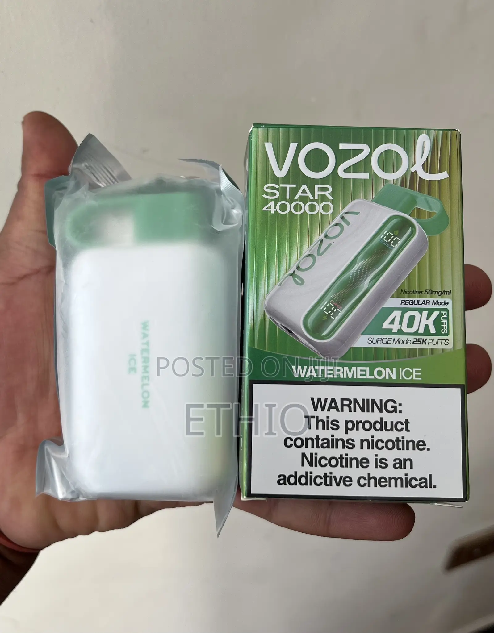 Vozol Star Watermelon Ice 40000 Puffs Test Every Detail