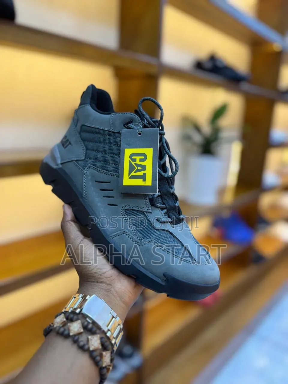 Cat Viok Boots High Master Quality Water Proof Shoes for Man's