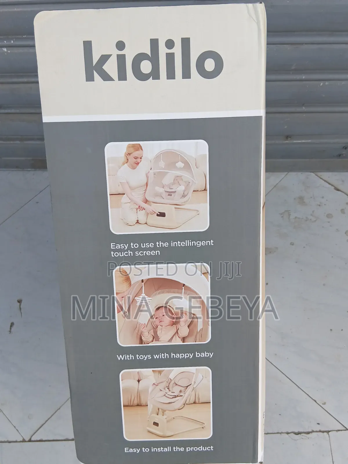Kidilo 3-in-1 Deluxe Swing & Bassinet!