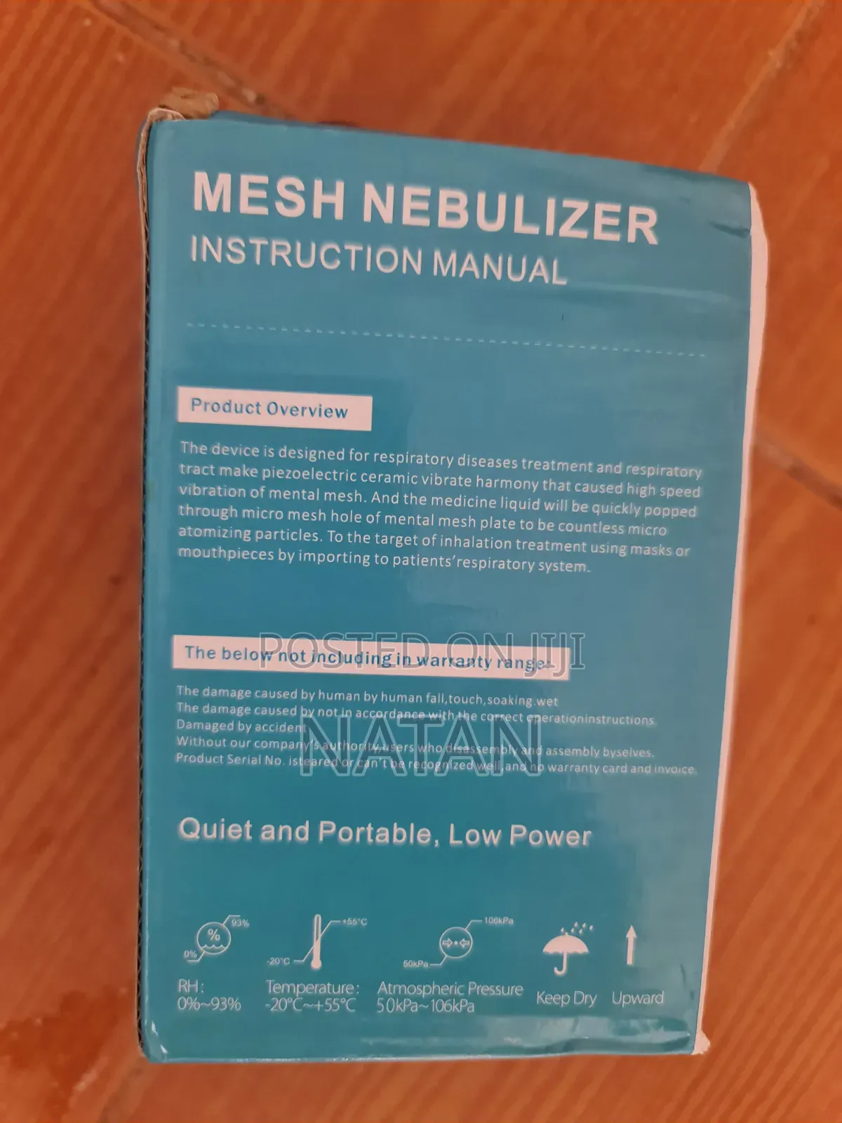Portable Mesh Nebulizer