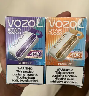 Vozol Star 40000 Puffs Grape Ice & Peach Ice