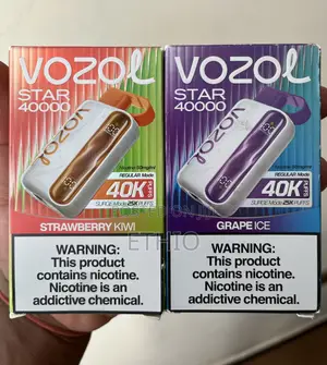 Vozol Star 40000 Puffs Grape Ice & Strawberry Kiwi