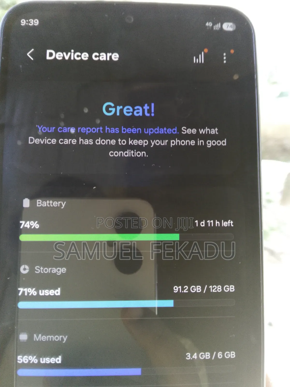 Samsung Galaxy A16 128 GB Gray