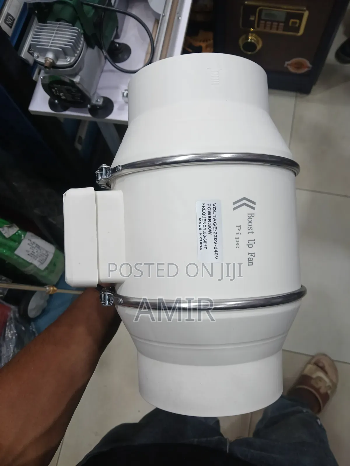 Inline Duct Booster Fan 80 Watt