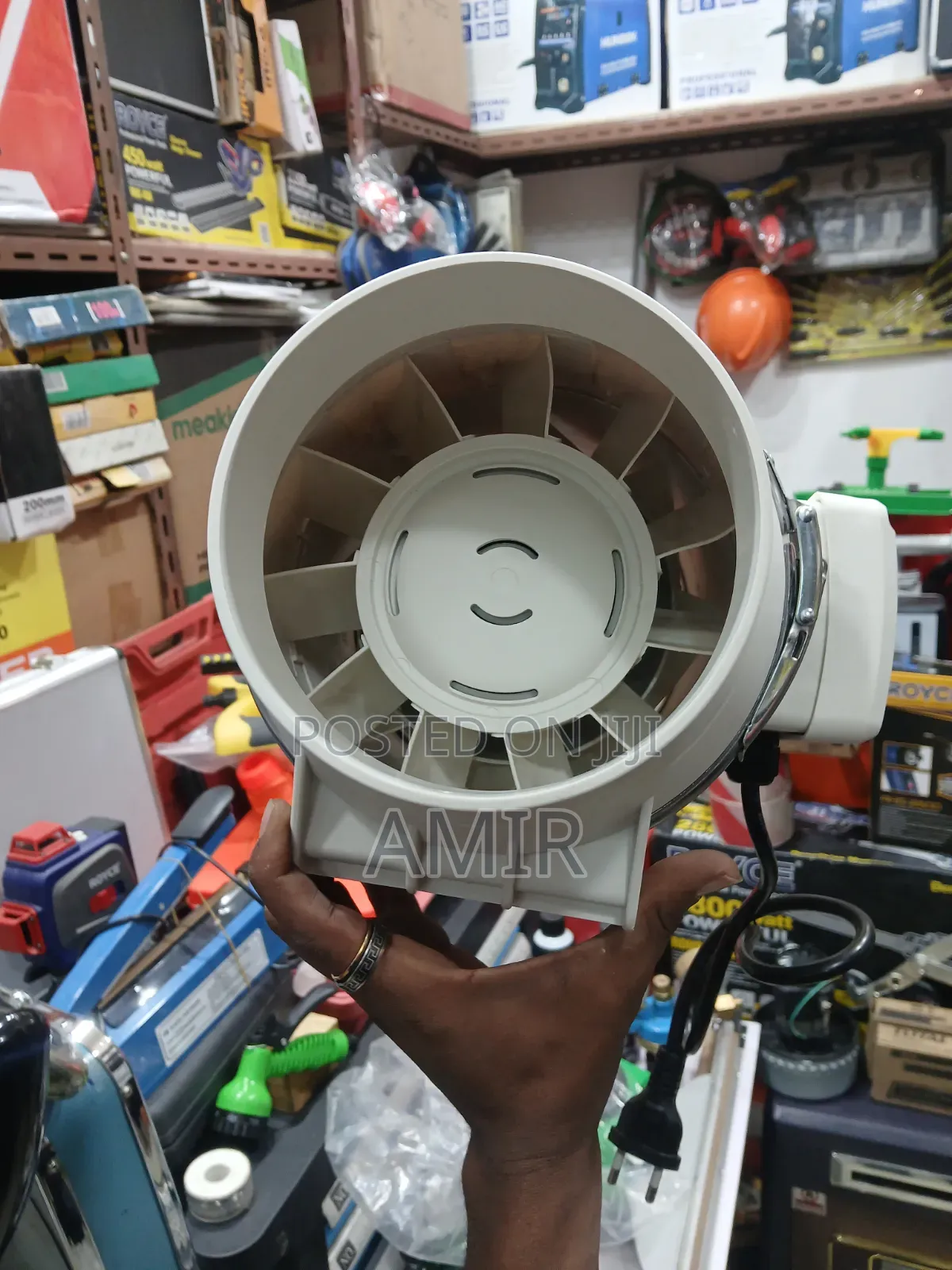Inline Duct Booster Fan 80 Watt