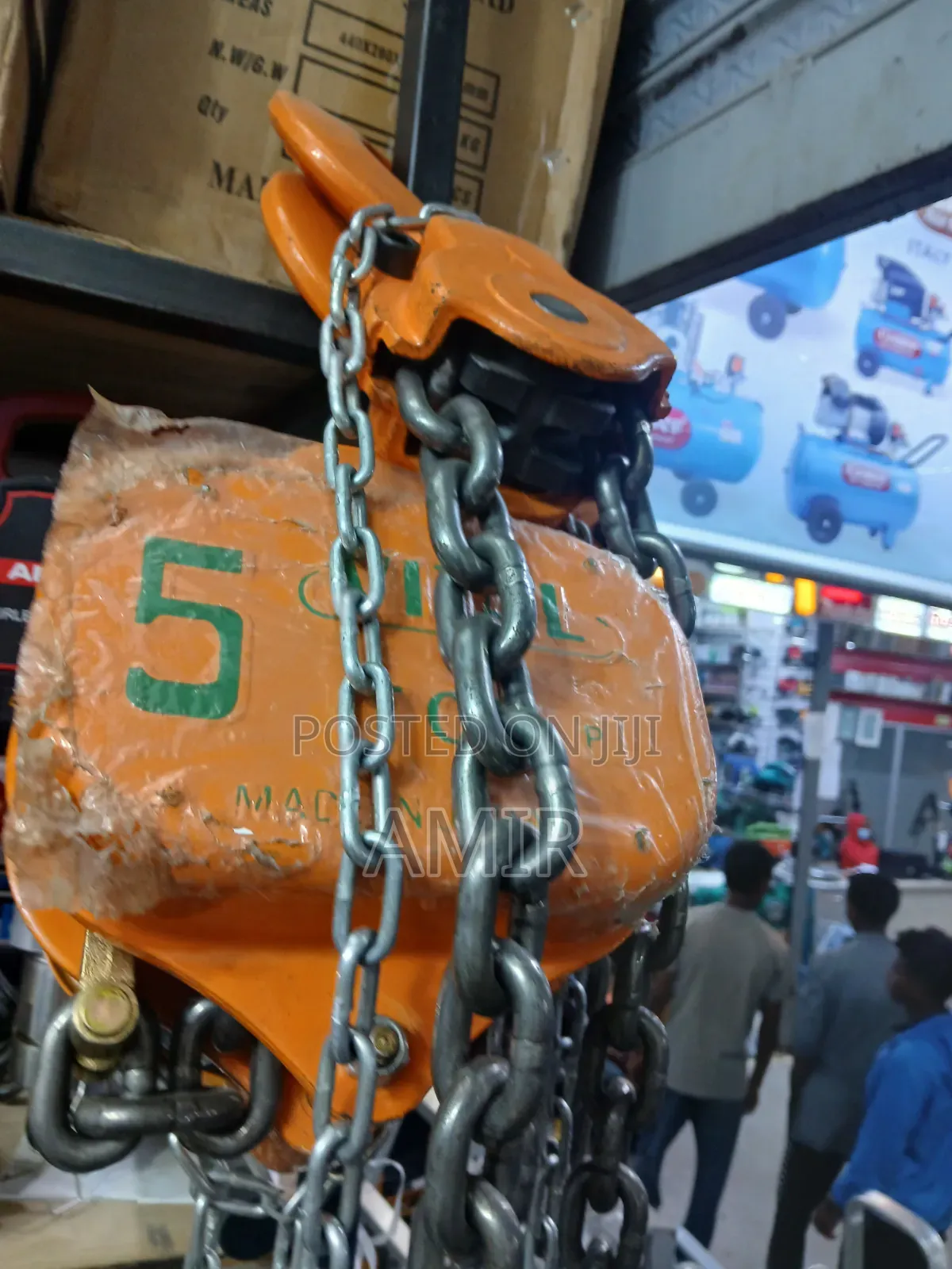 Vital 5-Ton Manual Chain Block Hoist