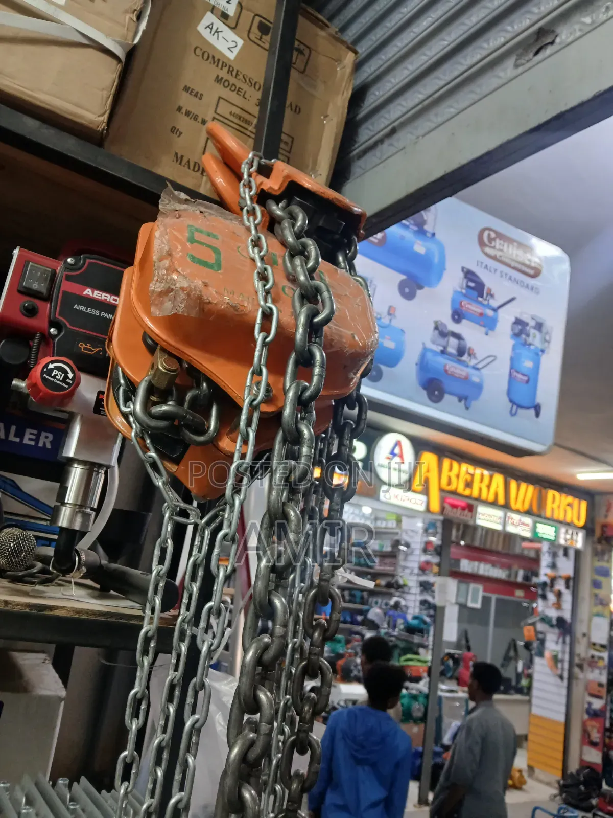 Vital 5-Ton Manual Chain Block Hoist