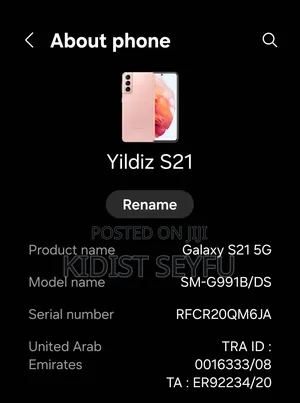 Samsung Galaxy S21 5G 128 GB Pink