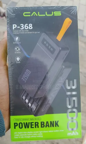 Calus Power BankCharge Anything, Anywhere: Portable