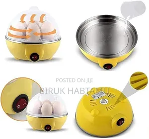 Electric Egg Boiler & Steamer - Multifunctional Egg Cooker