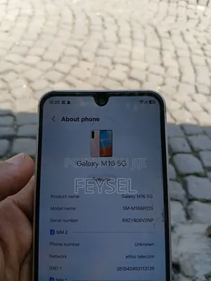 New Samsung Galaxy M16 128 GB White