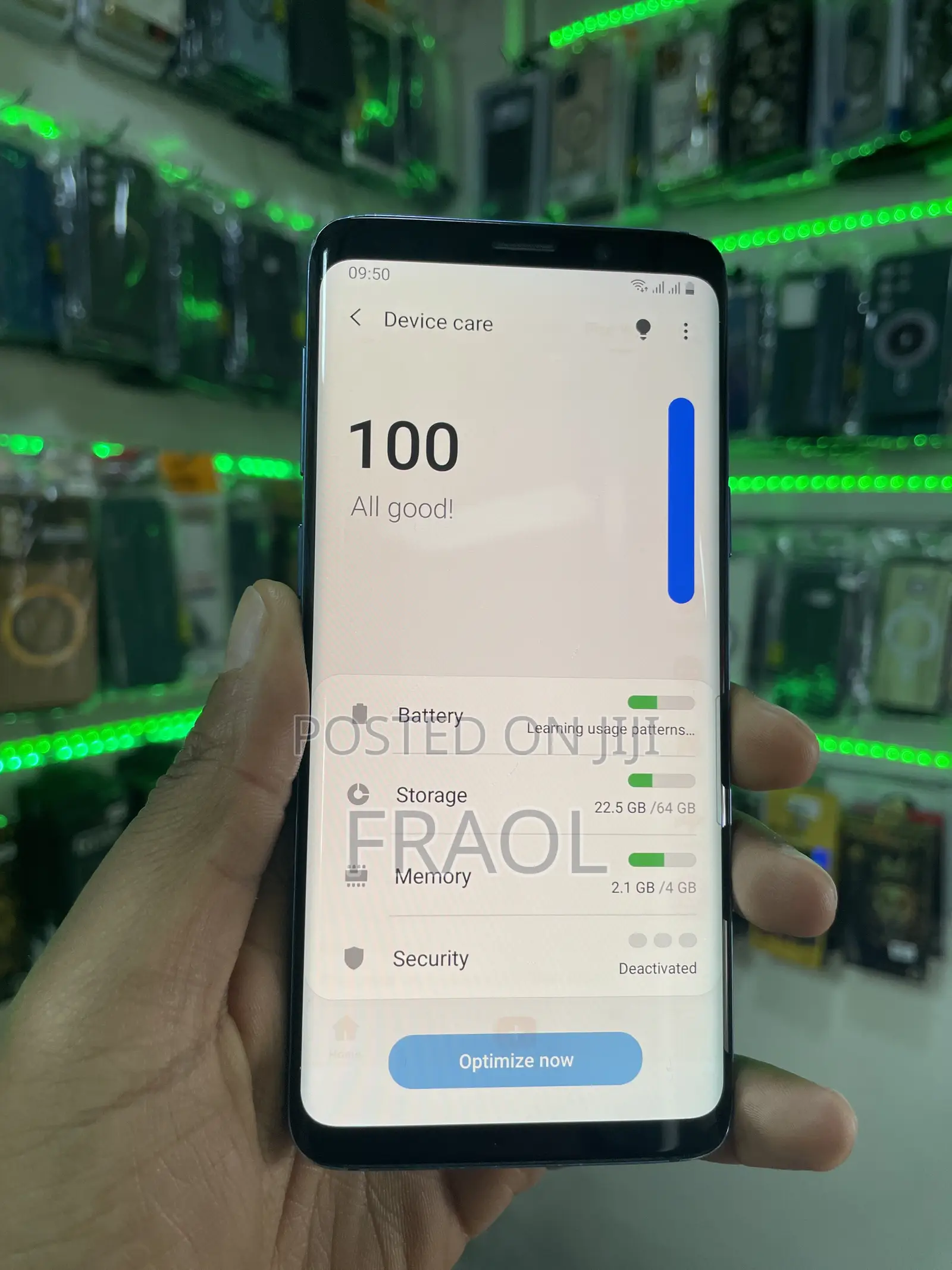 Samsung Galaxy S9 64 GB Blue