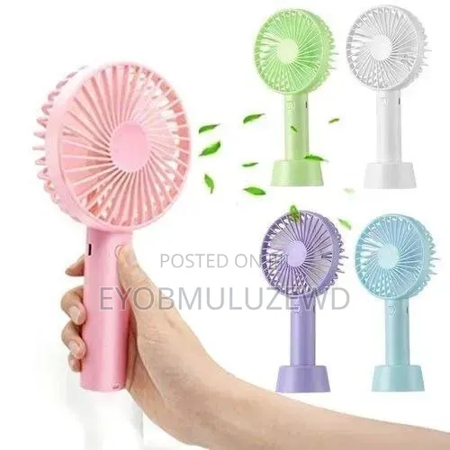 Portable Mini Fan ለሙቀት ለሜካፕ ማድረቂያ የሚሆን