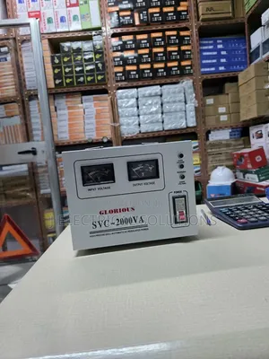 Heavy-Duty Voltage Regulator / Transformer With 110V & 220V Output
