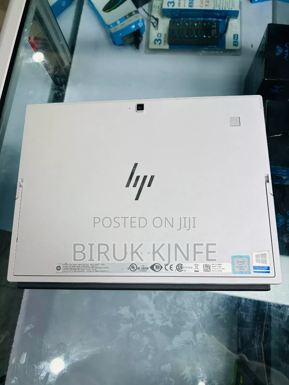 New Laptop HP Elite X2 1012 G2 16GB Intel Core i7 SSD 256GB