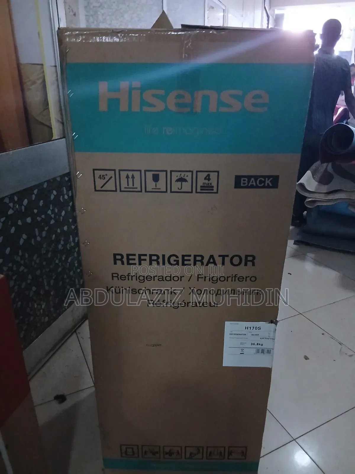 Hisense 170model Cooler Fridge
