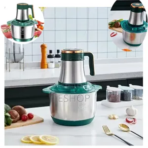 Complete Kitchen Solution. It Features a 6-Blade Chopper, Egg Whisk