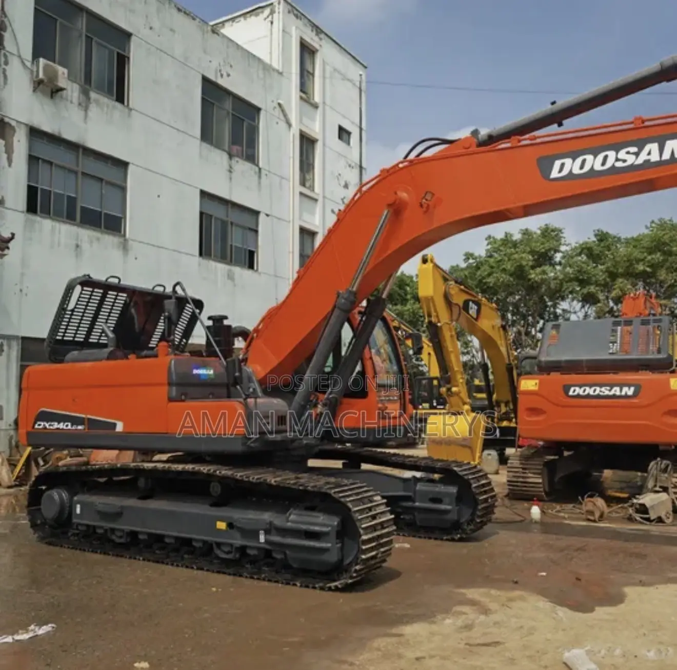 Refurbished Doosan Dx340lca Excavator – 2025 Model